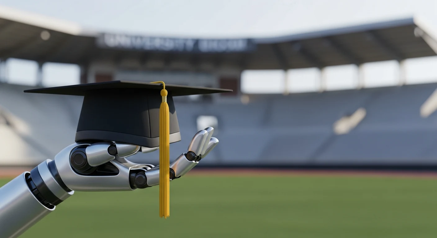 Why an AI Cheerleader Got Booed at Graduation