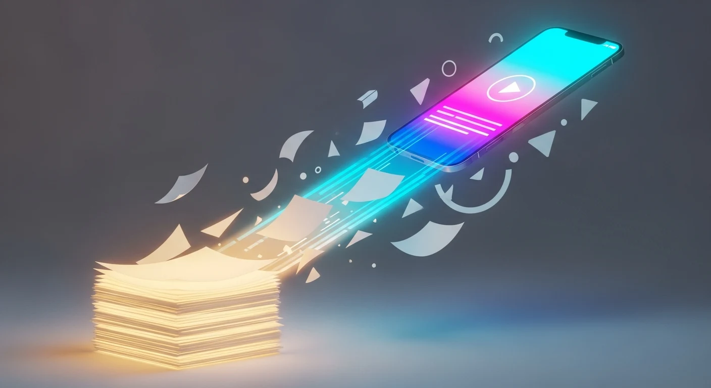 Turning Dense PDFs into TikToks: The New Era of AI Learning