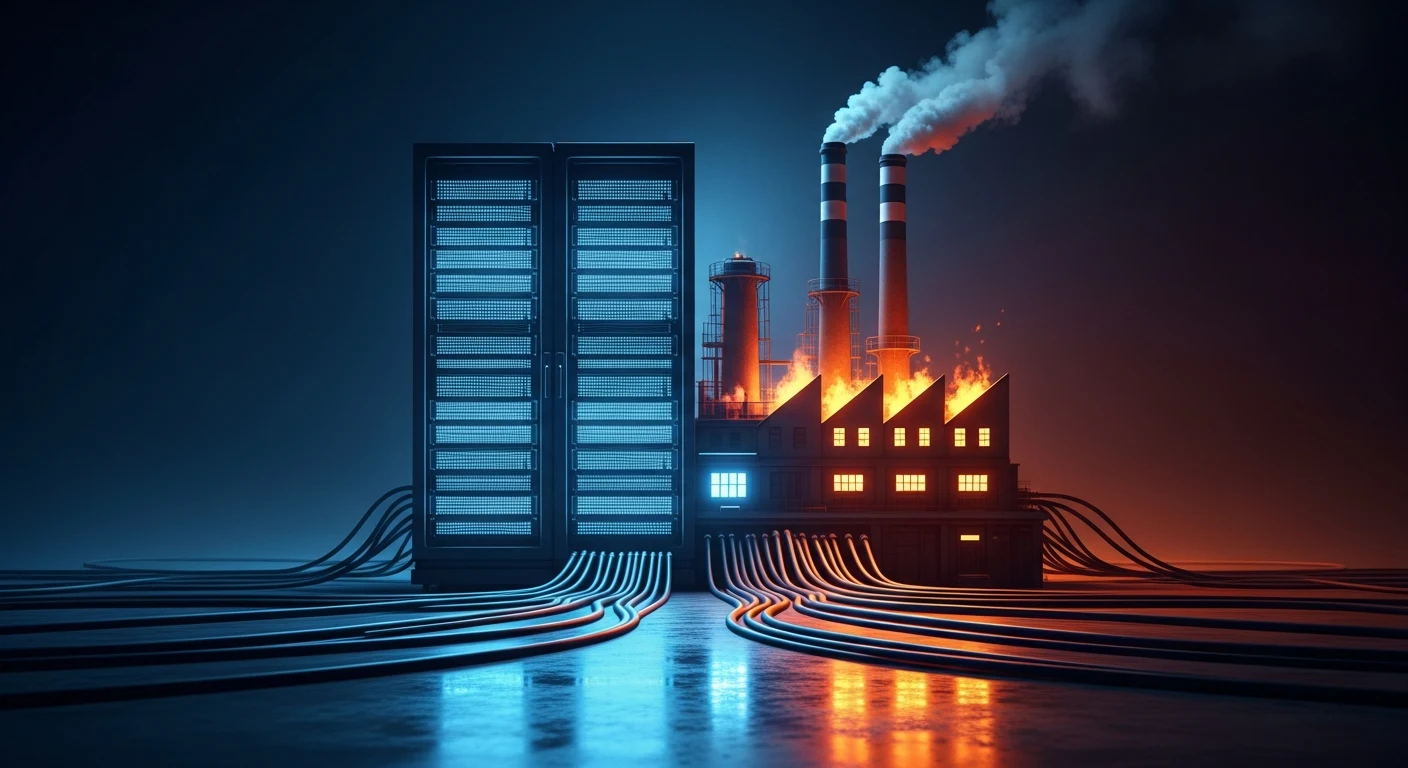 The Cloud's Heavy Footprint: AI's Hidden Toll on Heavy Industry