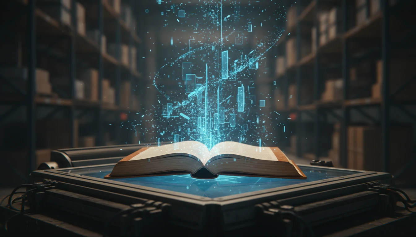 The Physical Cost of AI: Scanning and Destroying Books